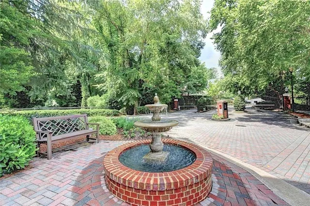 a view of a table and chairs in the patio
