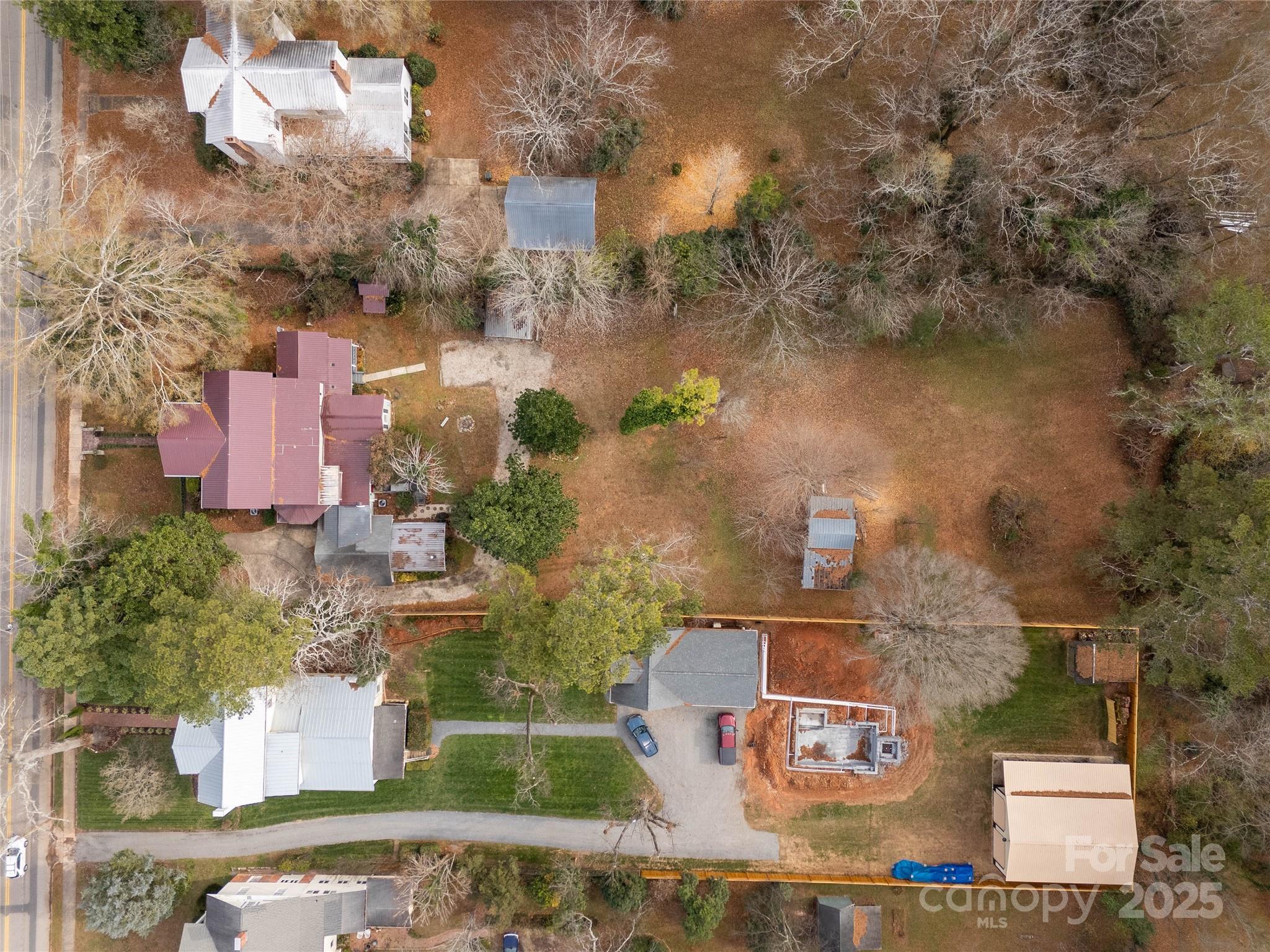 226 Liberty Street East York, SC 29745 - Photo 48 of 48 an aerial view of residential houses with outdoor space