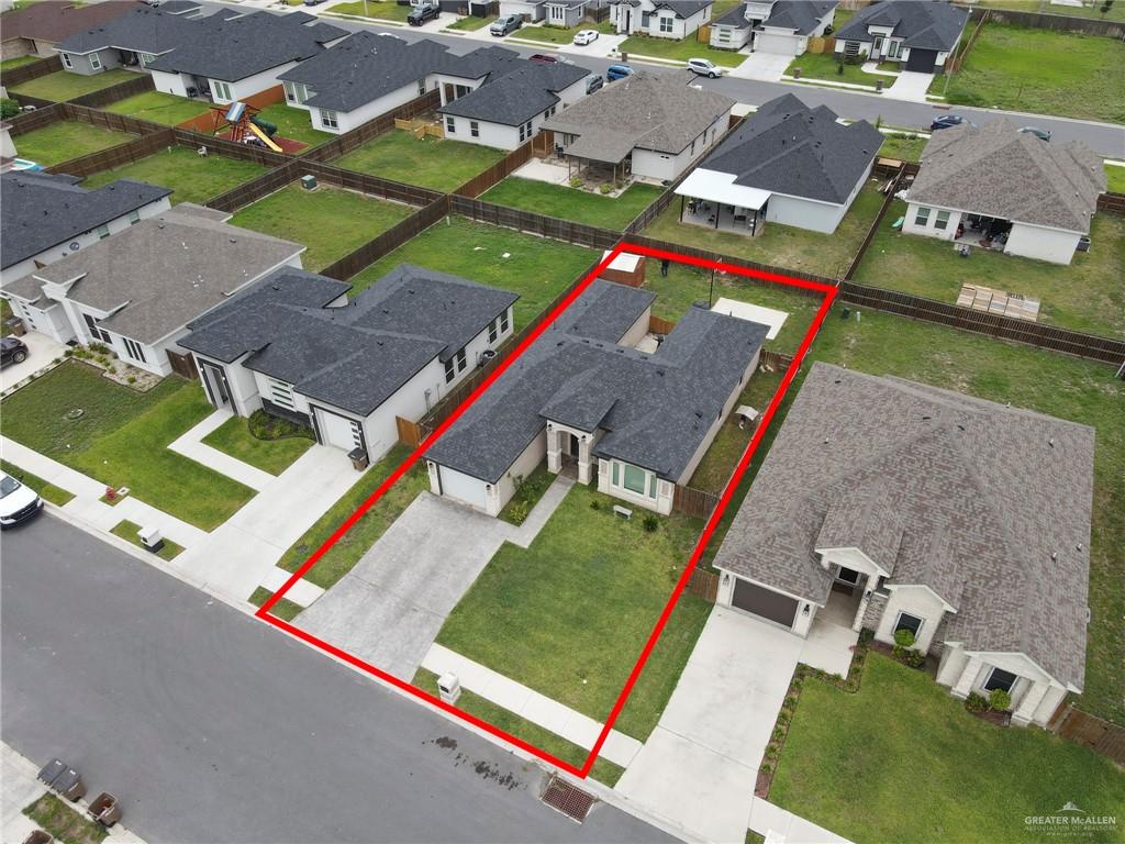 502 Oak Ridge Street Donna, TX 78537 - Photo 20 of 28 an aerial view of a house