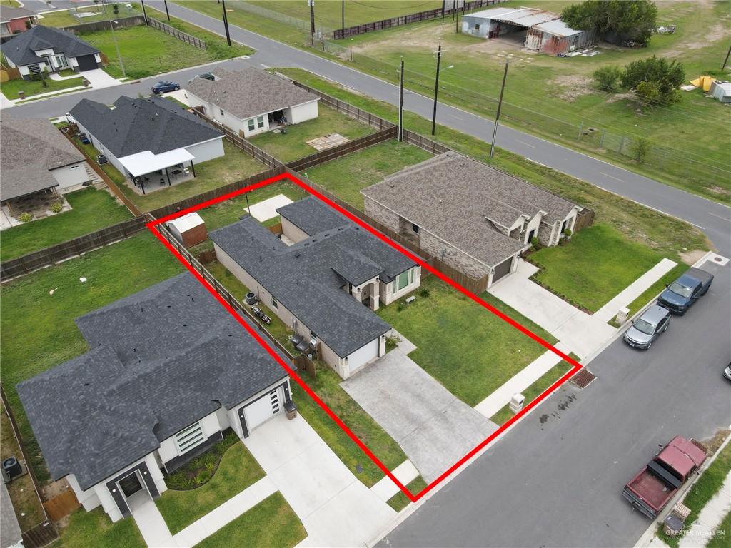 502 Oak Ridge Street Donna, TX 78537 - Photo 22 of 28 an aerial view of a house