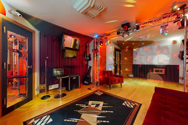 a view of house with outdoor space and wooden deck