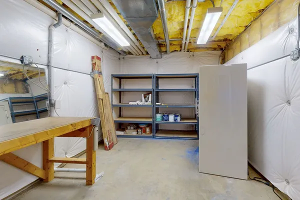 a front view of a house with a garage