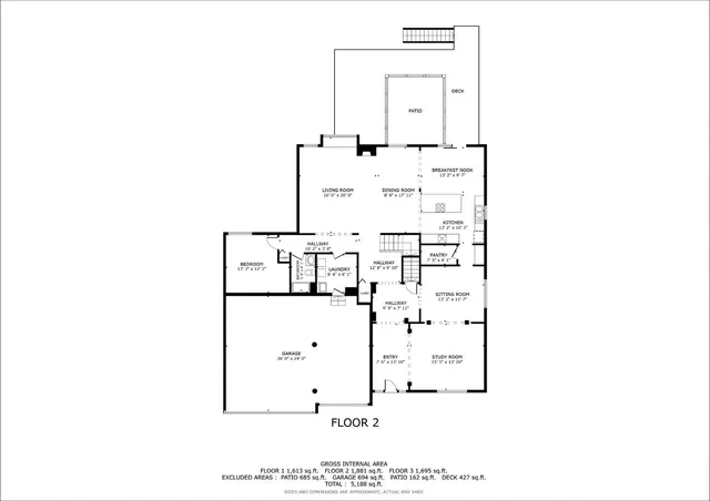 $1,187,000 | 5670 Brentwood Drive, Hoffman Estates, IL 60192