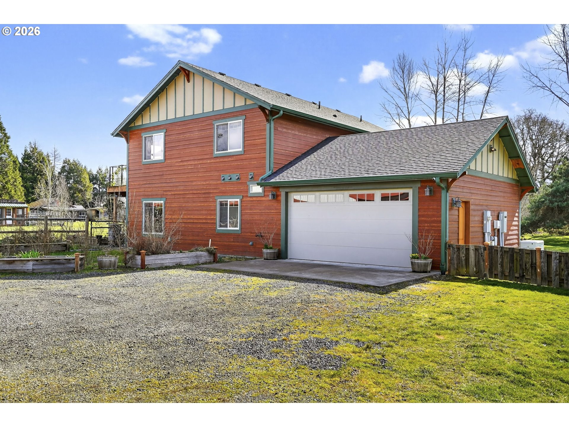 24677 Southeast Van Curen Road Eagle Creek, OR 97022 - Photo 25 of 48 a view of a house with a yard