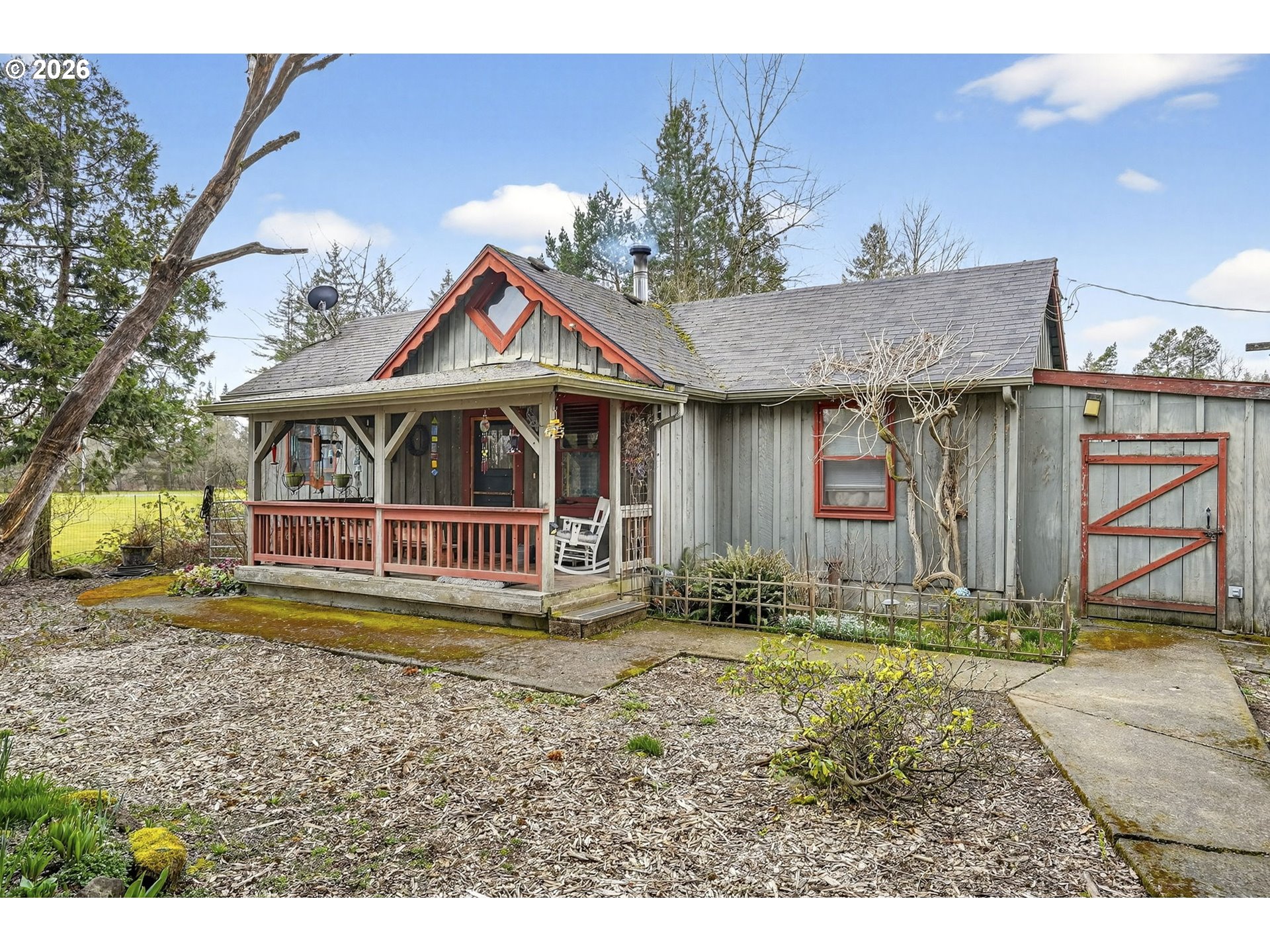 24677 Southeast Van Curen Road Eagle Creek, OR 97022 - Photo 45 of 48 a view of a house with pool and sitting area