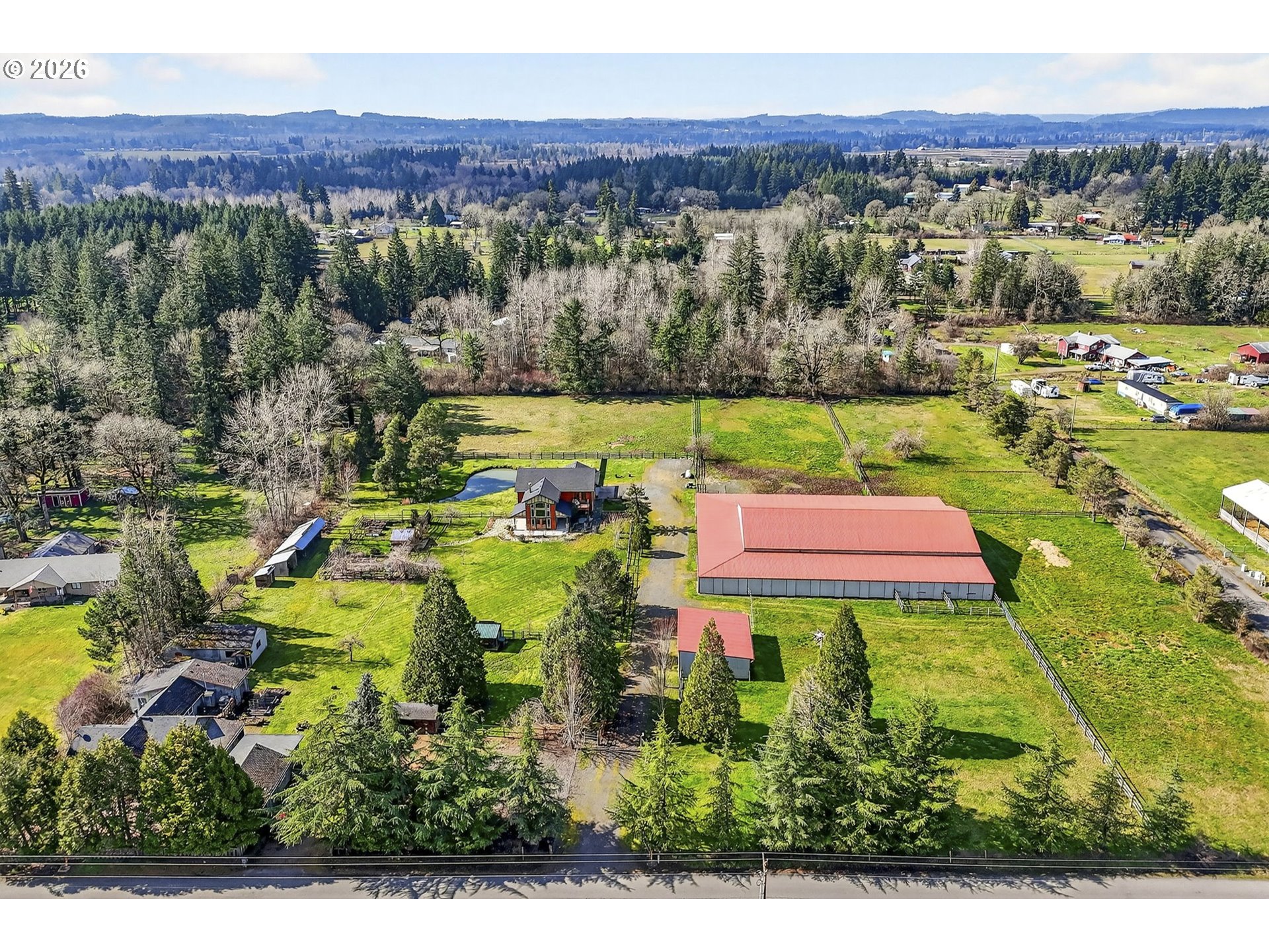 24677 Southeast Van Curen Road Eagle Creek, OR 97022 - Photo 48 of 48 a view of a city with mountains in the background
