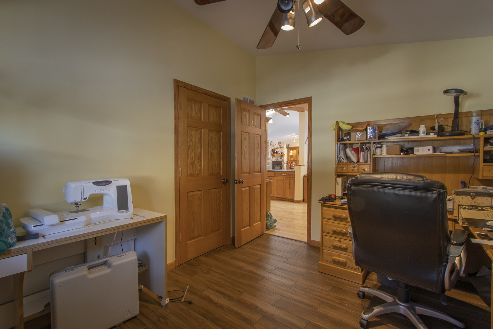 6546 Cherry Valley Road Kingston, IL 60145 - Photo 25 of 51 a room with furniture and wooden floor