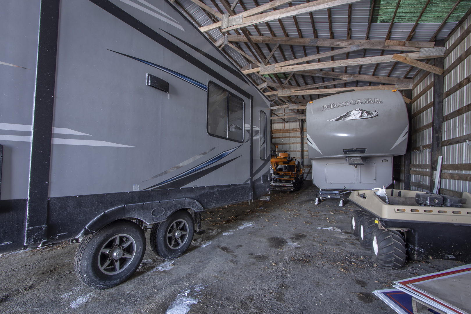 6546 Cherry Valley Road Kingston, IL 60145 - Photo 43 of 51 a view of a car in garage
