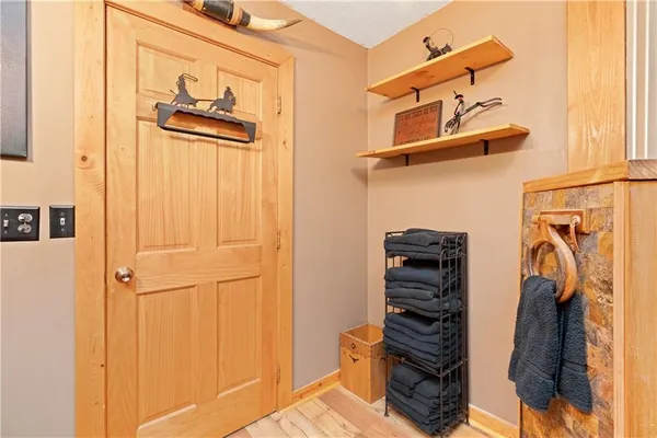 a view of walk in closet