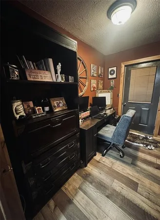 a room with storage and utility