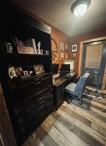 a room with storage and utility