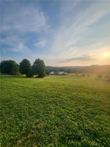 a view of an ocean and beach