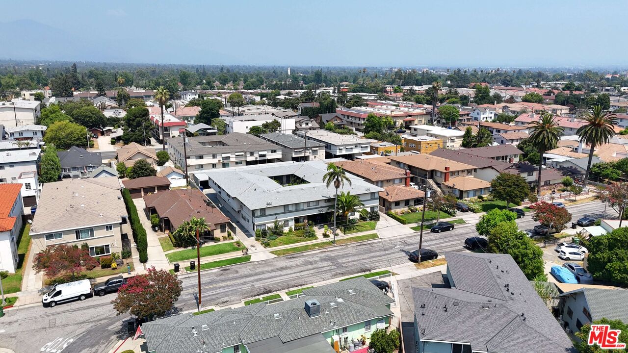 920 North 1st Street Alhambra, CA 91801 - Photo 21 of 22 an aerial view of a city with lots of residential buildings