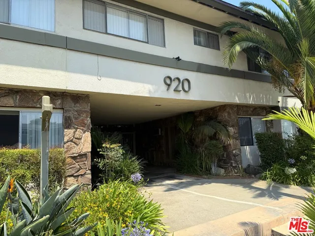 a front view of a building