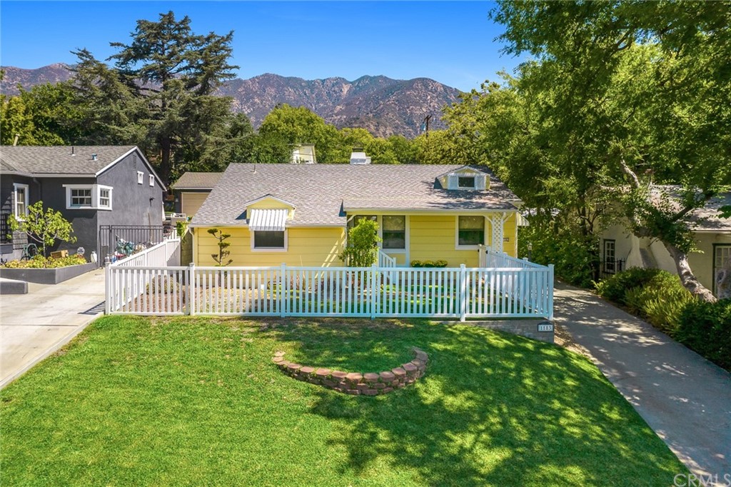 1183 Menlo Drive Altadena, CA 91001 - Photo 1 of 34 front view of a house with a yard