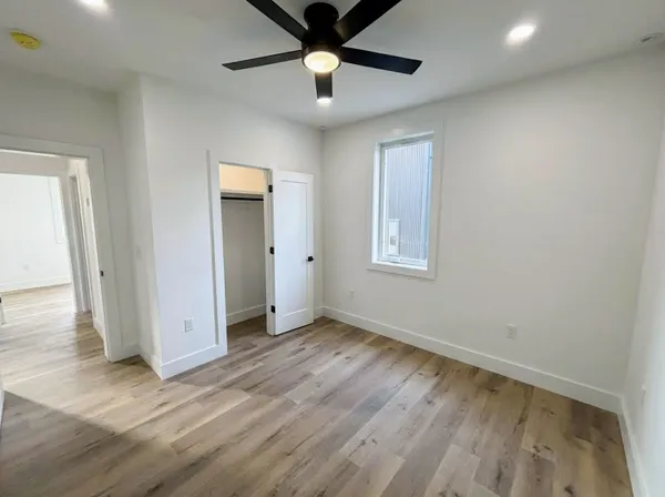 wooden floor in an empty room