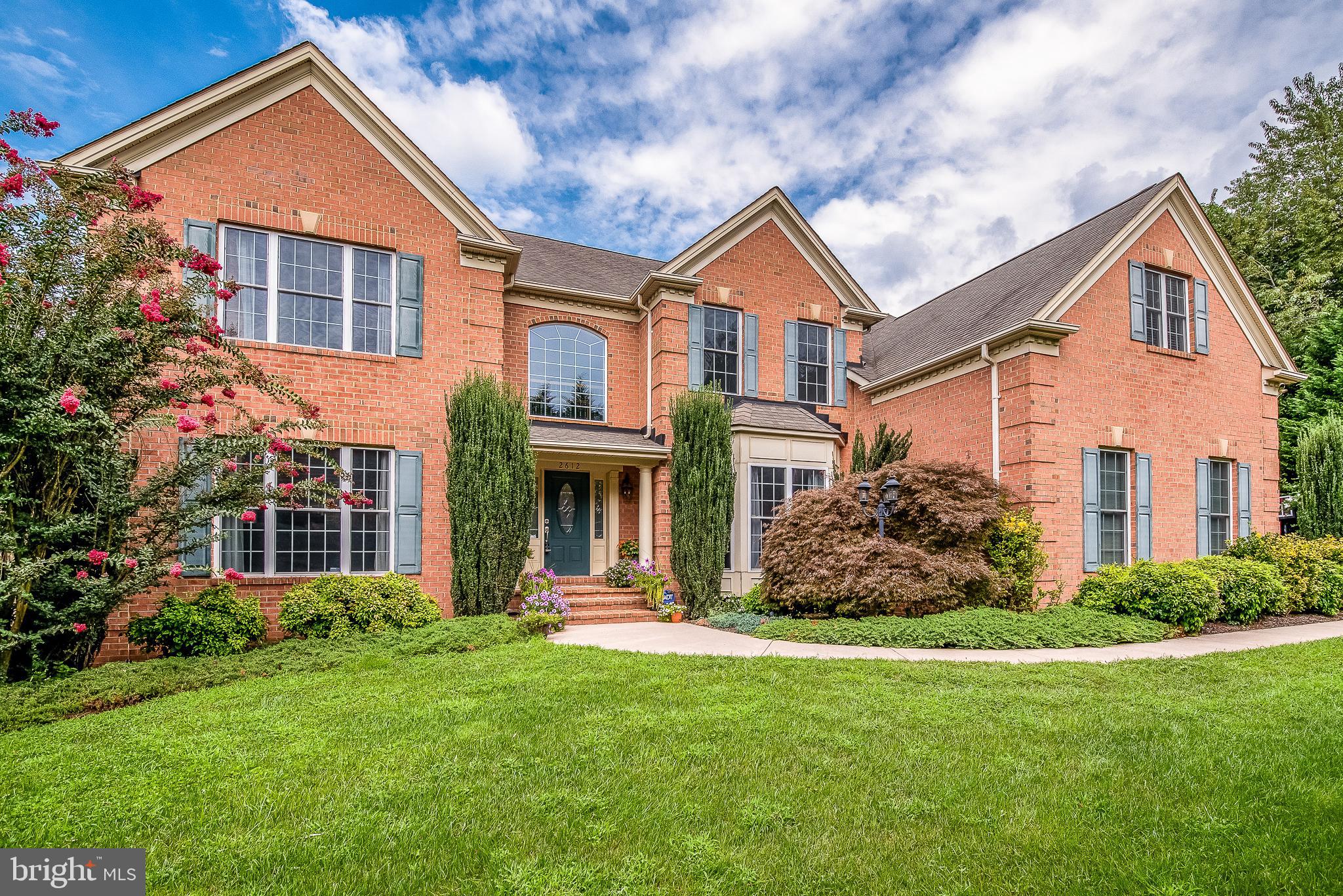 Stunning brick front colonial