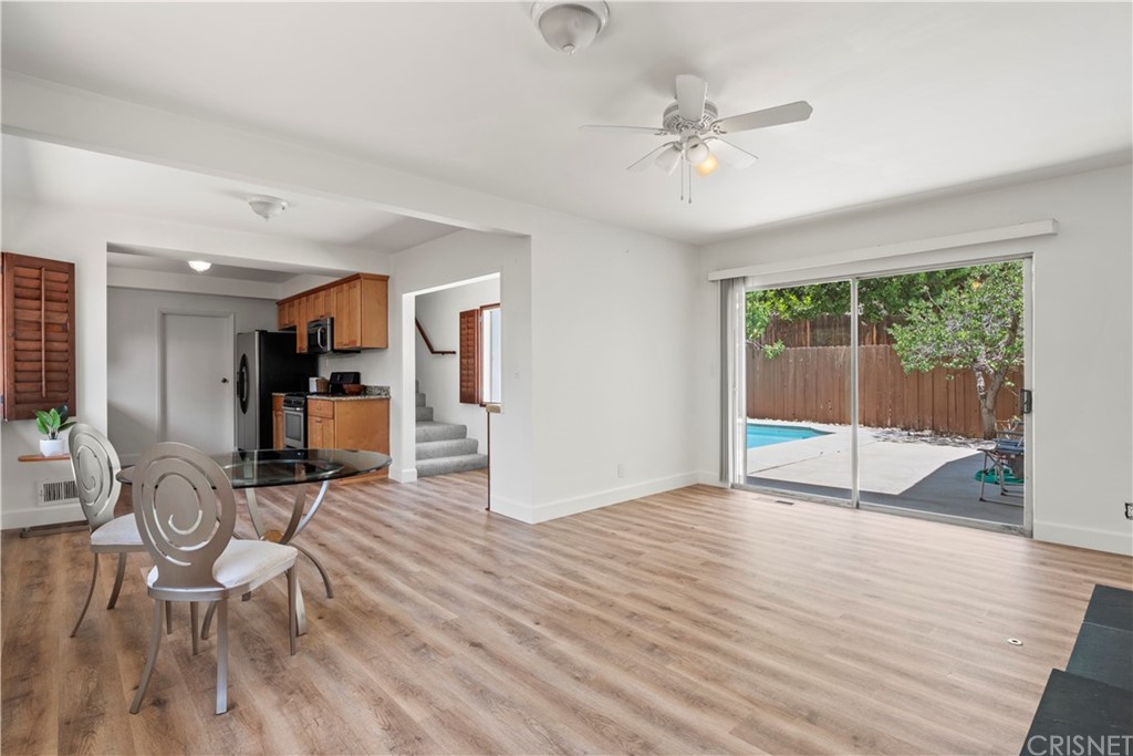 3653 El Caminito La Crescenta, CA 91214 - Photo 16 of 75 a view of livingroom with furniture wooden floor and a ceiling fan