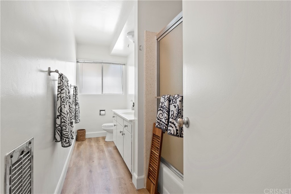 3653 El Caminito La Crescenta, CA 91214 - Photo 28 of 75 a bathroom with a toilet and a shower