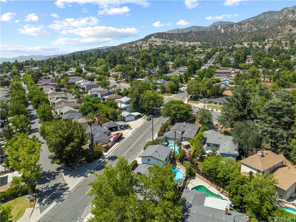 3653 El Caminito La Crescenta, CA 91214 - Photo 70 of 75 an aerial view of a city with lots of residential buildings