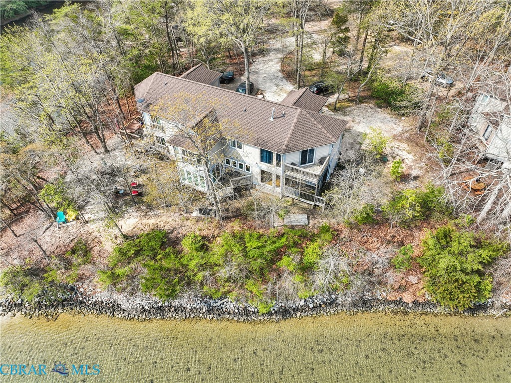 172 Sturgeon Creek Road Deltaville, VA 23043 - Photo 45 of 50 View from above of property