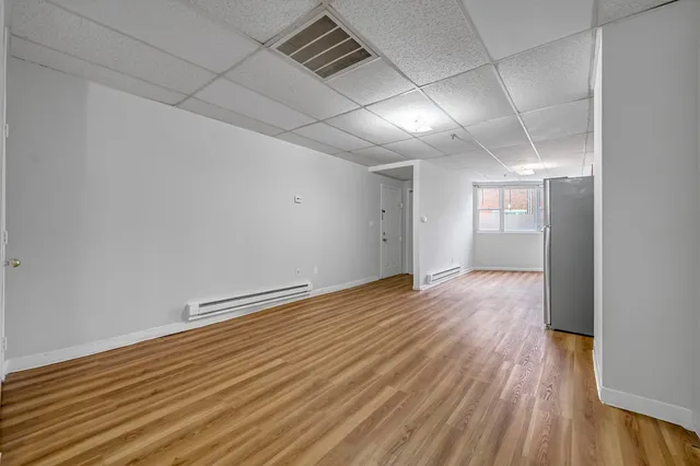 wooden floor in an empty room