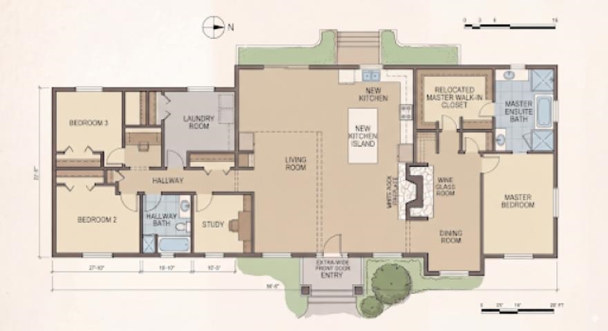 105 Middleton Lane Greenville, SC 29607 - Photo 3 of 3 Illustrative Purposes Only.