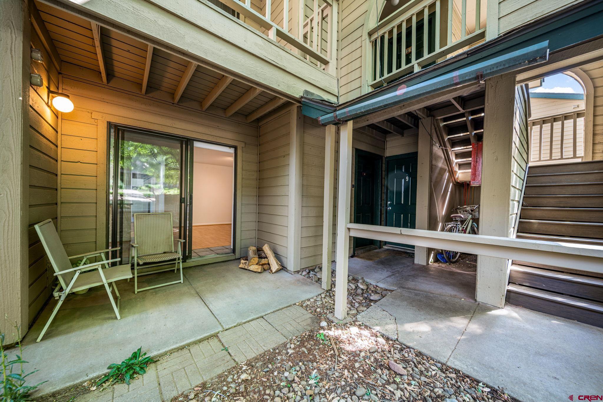 1200 Florida Road, Unit 11 Durango, CO 81301 - Photo 15 of 19 a view of a chair and table in the balcony