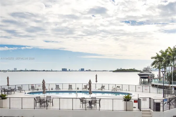 a view of ocean with city view
