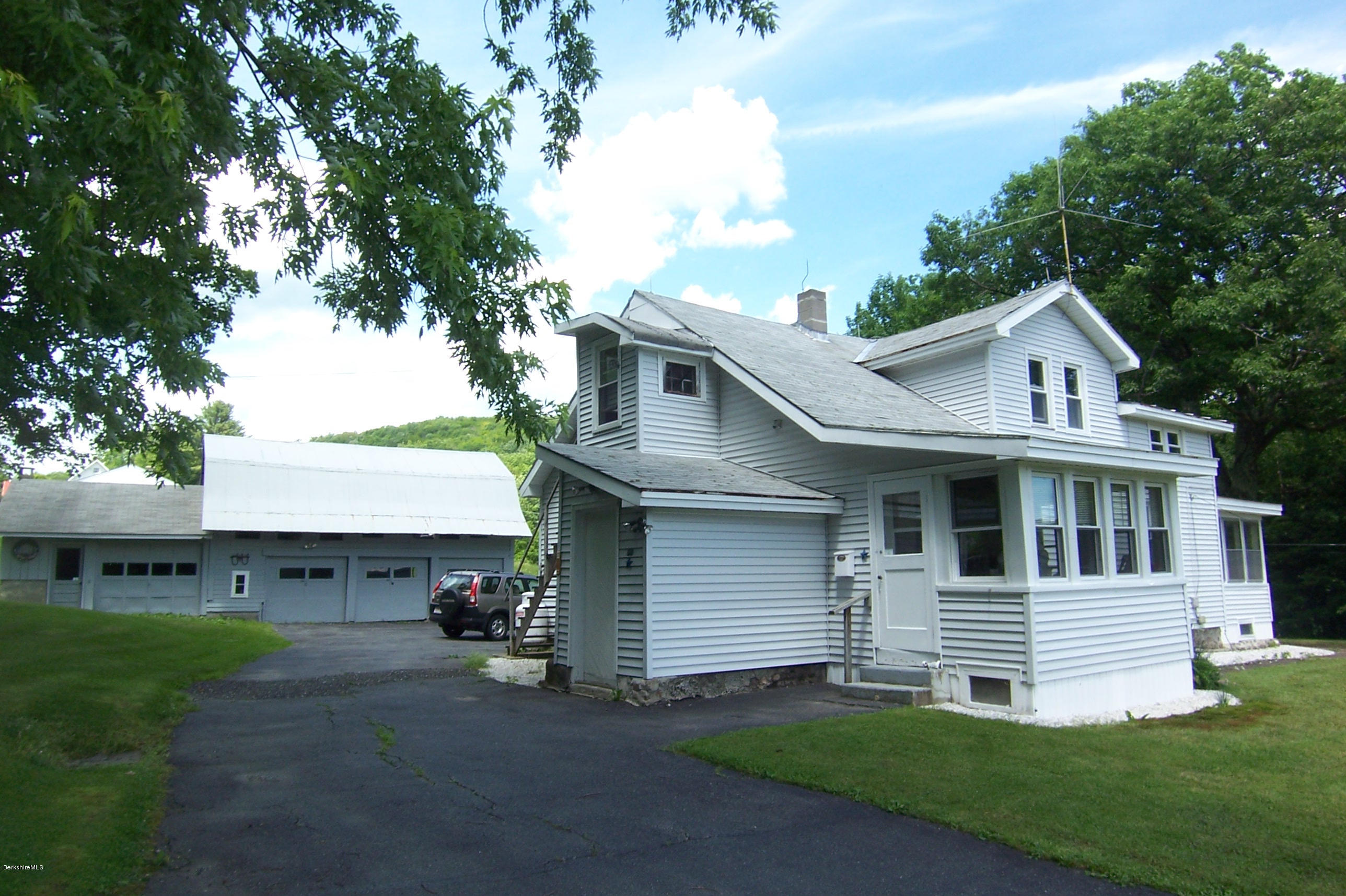 495 W Road Clarksburg, MA 01247 - Photo 2 of 27 back of house