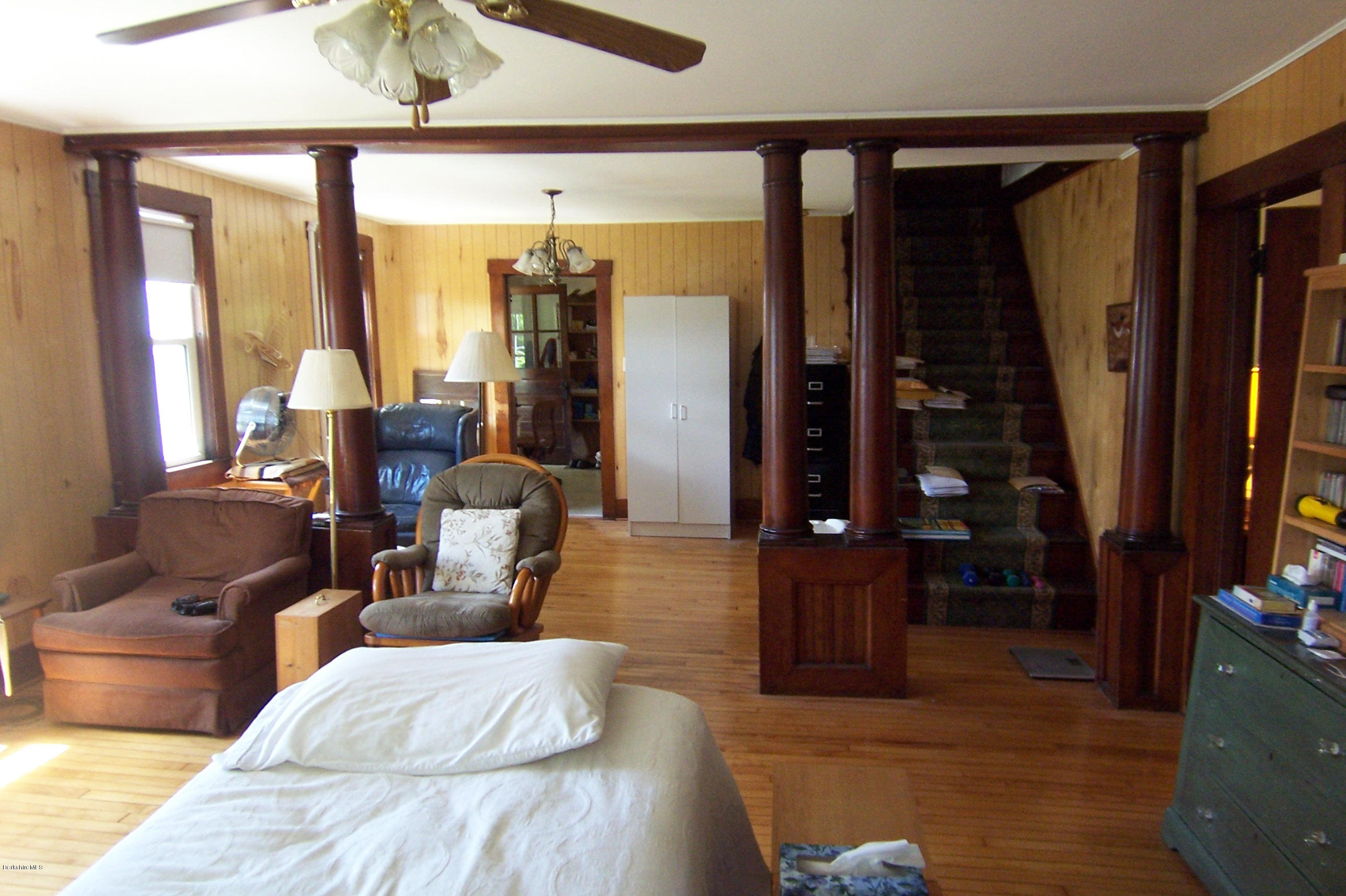 495 W Road Clarksburg, MA 01247 - Photo 11 of 27 view of living room dining room