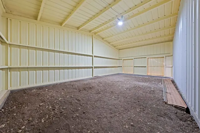 a view of a balcony with city view