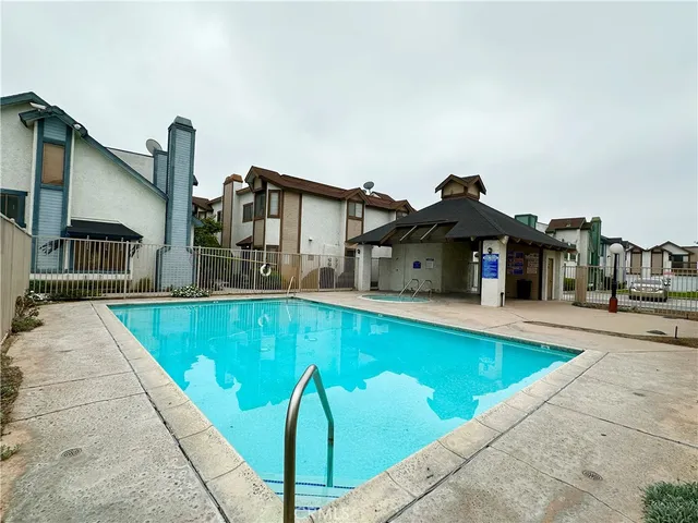 a view of a house with pool