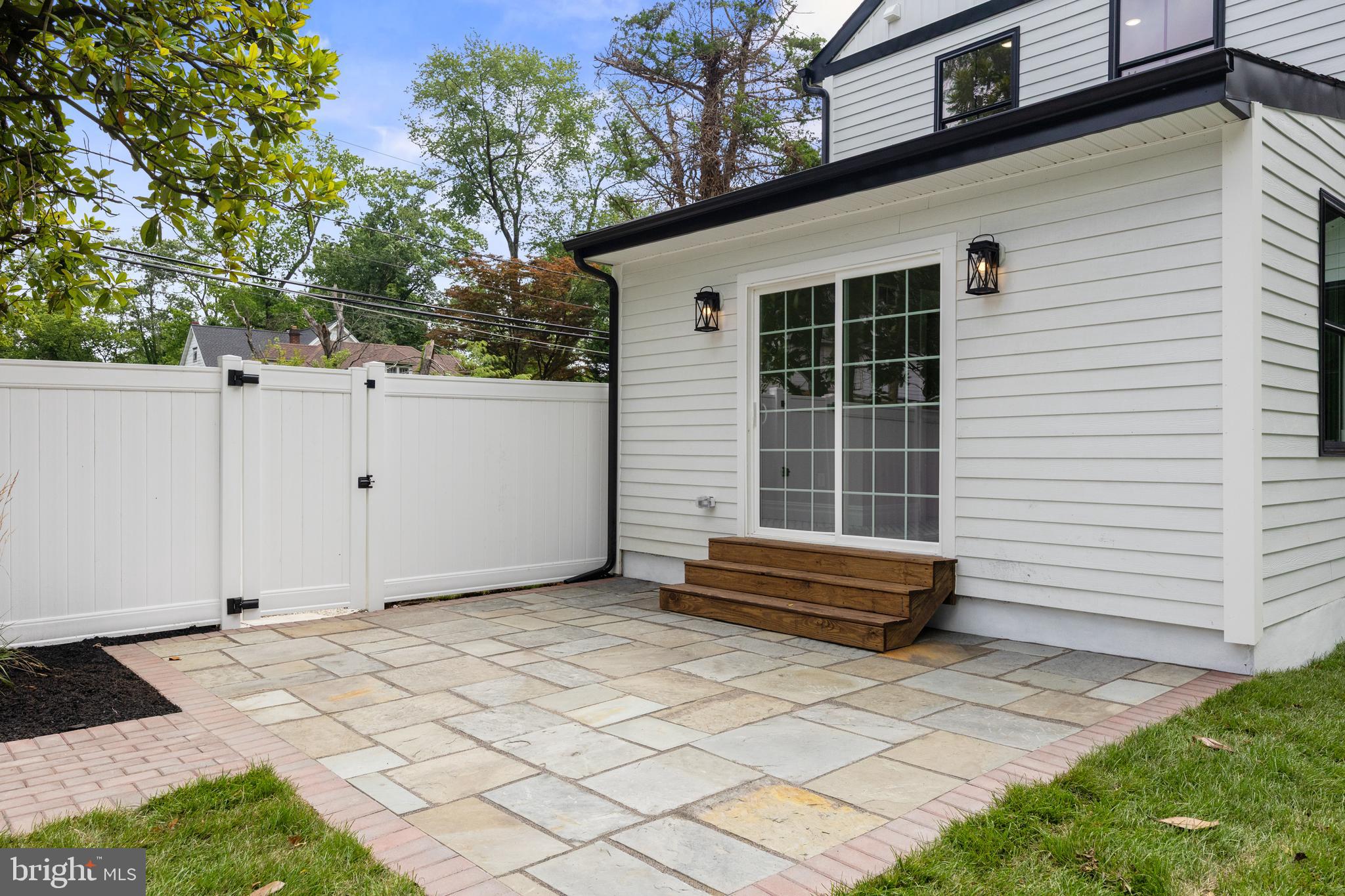 427 Garden Street Mount Holly, NJ 08060 - Photo 50 of 56 Slate and Brick Patio