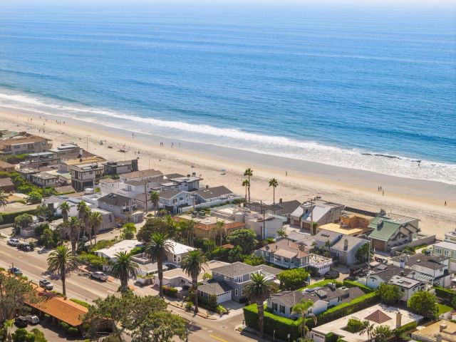 a view of city and ocean
