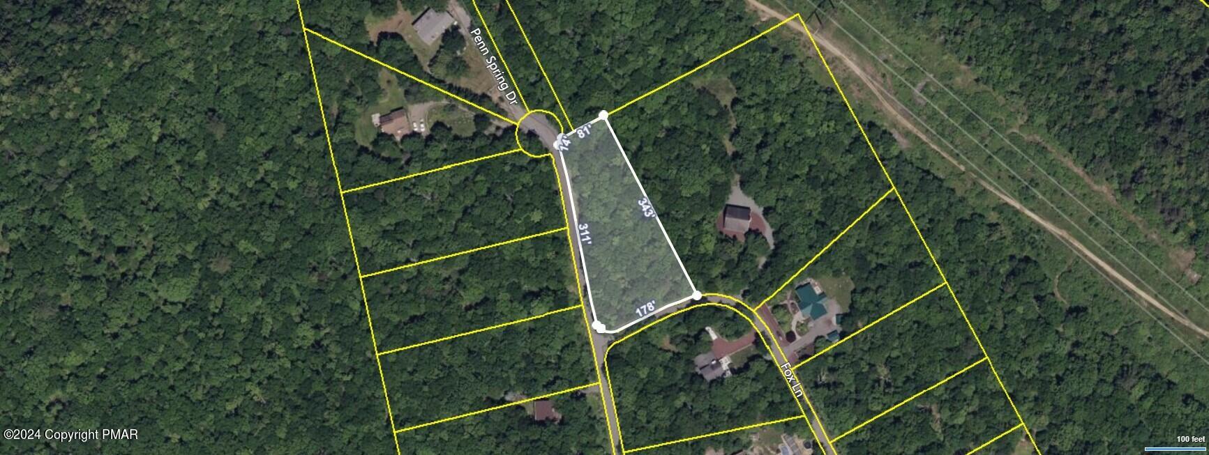 L138 Penn Spring Drive Jim Thorpe, PA 18229 - Photo 3 of 3 Tax Map 2