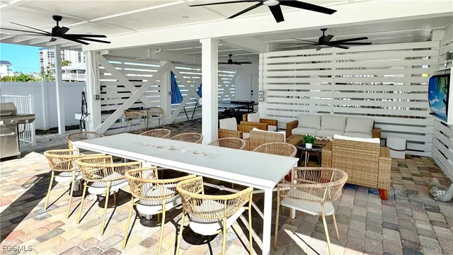 a bedroom with a bed and a mirror