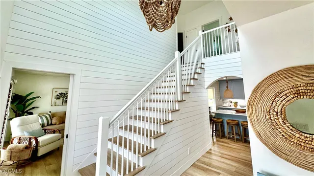 a view of entryway and hall