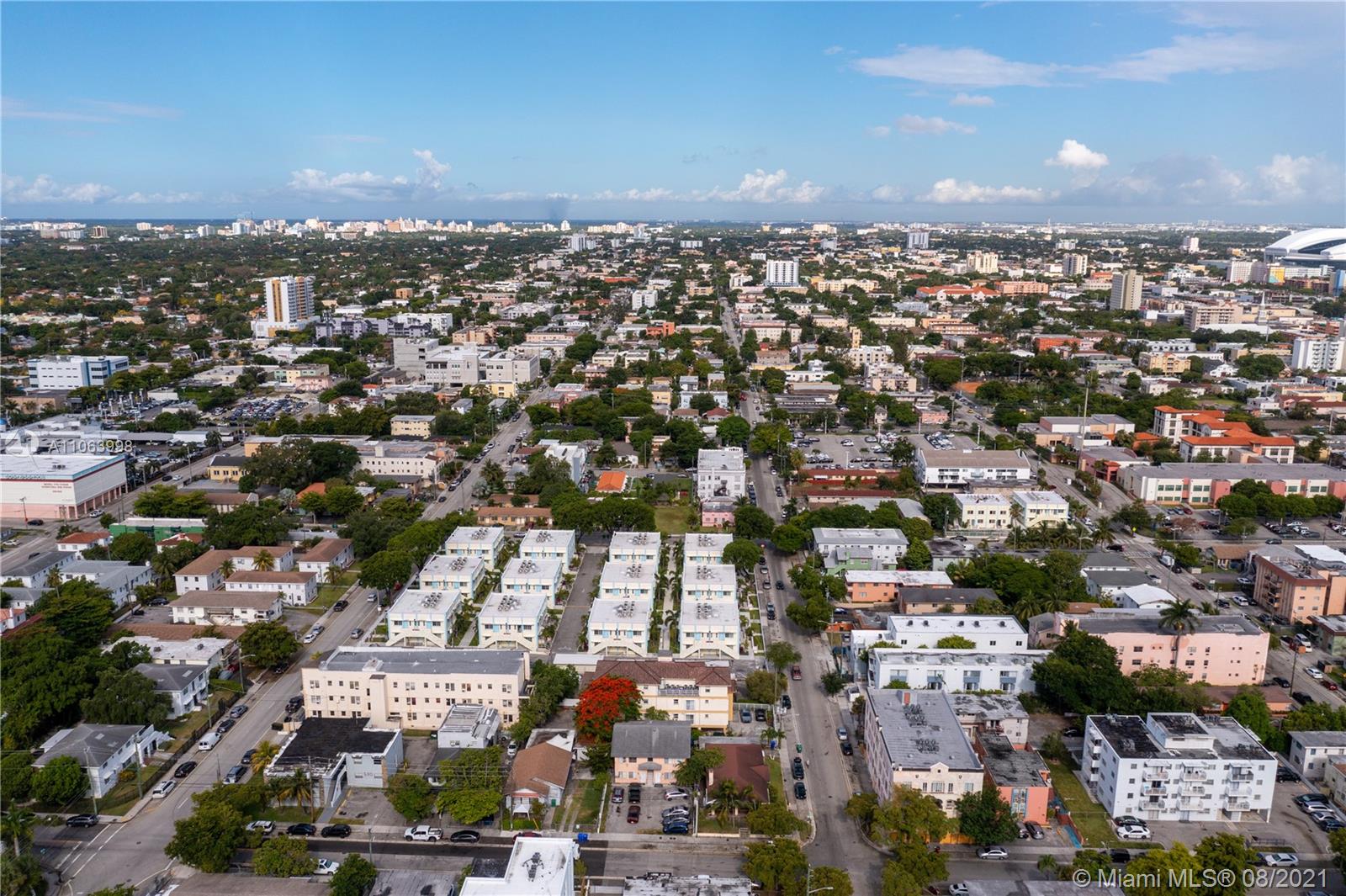520 Southwest 5th Street, Unit 203 Miami, FL 33130 - Photo 12 of 51 an aerial view of a city