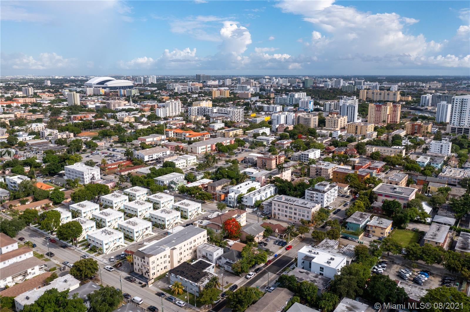520 Southwest 5th Street, Unit 203 Miami, FL 33130 - Photo 16 of 51 an aerial view of a city