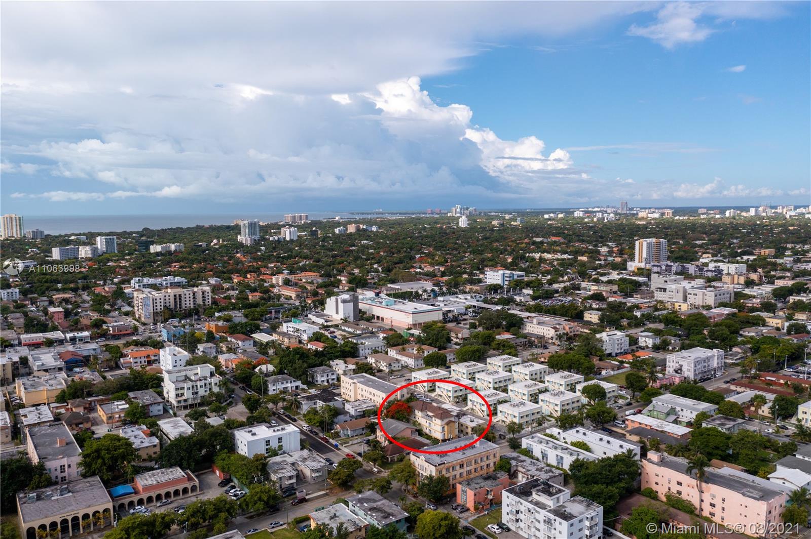 520 Southwest 5th Street, Unit 203 Miami, FL 33130 - Photo 26 of 51 an aerial view of a city