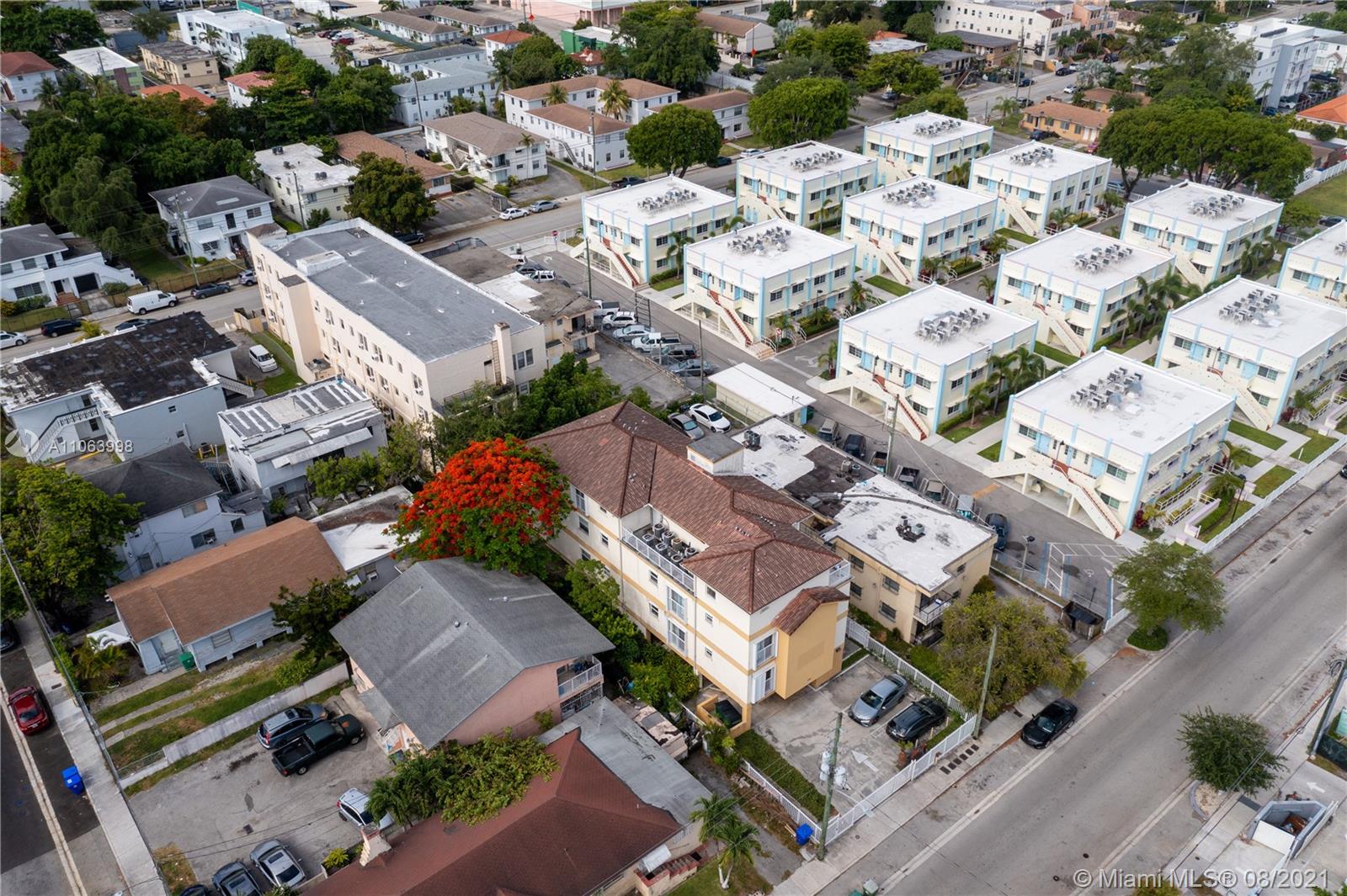 520 Southwest 5th Street, Unit 203 Miami, FL 33130 - Photo 39 of 51 an aerial view of a residential houses with outdoor space