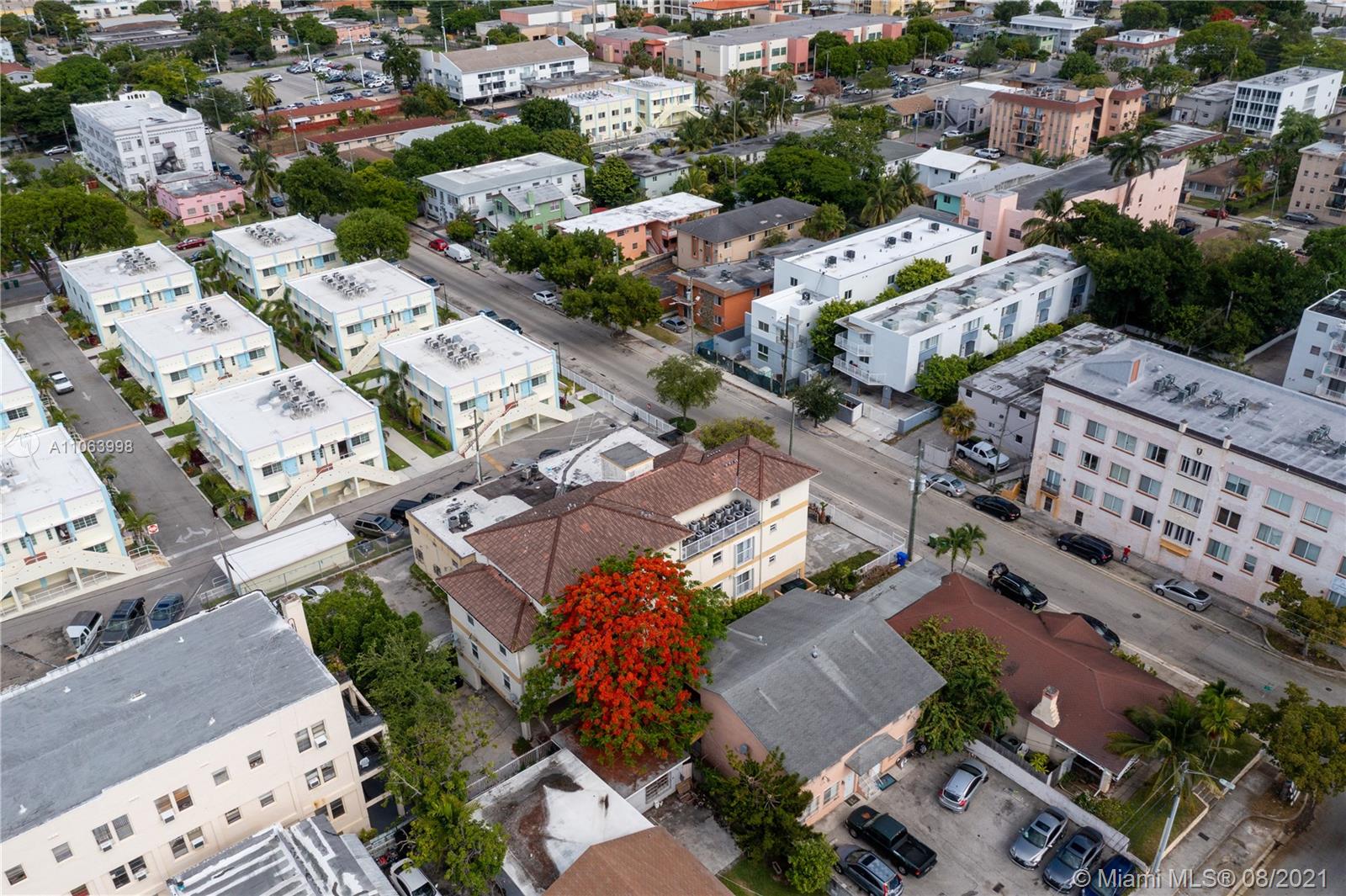 520 Southwest 5th Street, Unit 203 Miami, FL 33130 - Photo 41 of 51 an aerial view of a city with lots of residential buildings