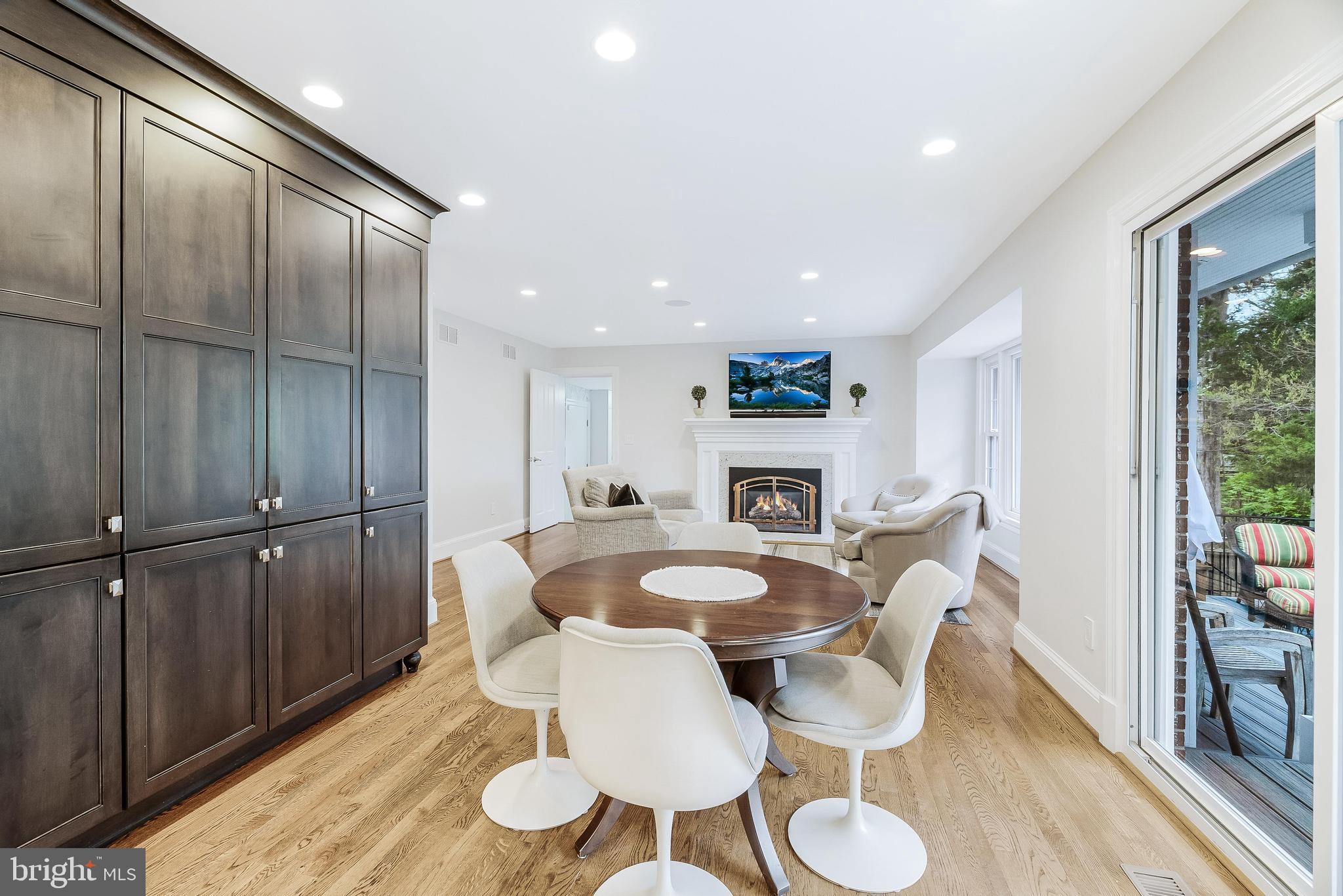 1205 Suffield Drive McLean, VA 22101 - Photo 22 of 76 a view of a dining room with furniture window and wooden floor