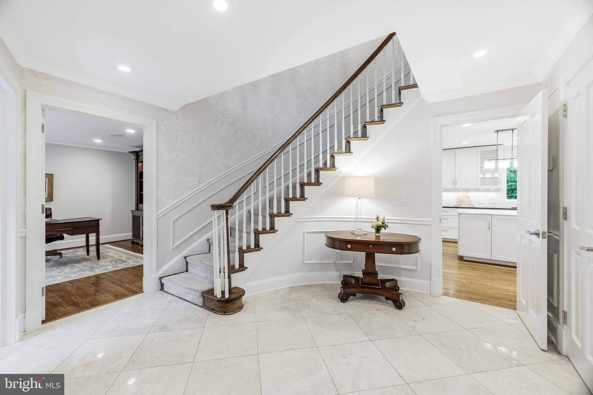 1205 Suffield Drive McLean, VA 22101 - Photo 6 of 76 a view of entryway and hall with dining room