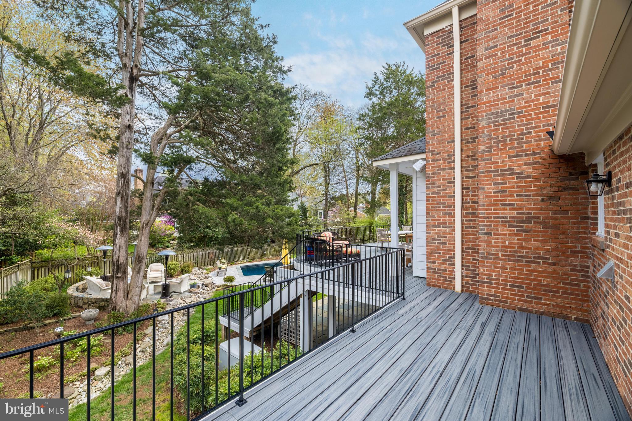 1205 Suffield Drive McLean, VA 22101 - Photo 66 of 76 a view of balcony deck and patio