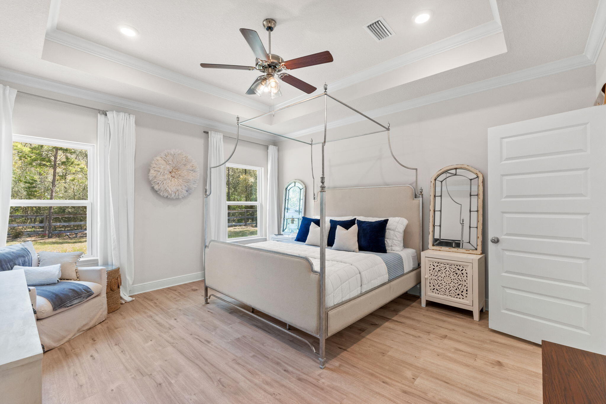 44 Secluded Circle Freeport, FL 32439 - Photo 30 of 43 a living room with bed furniture and a window