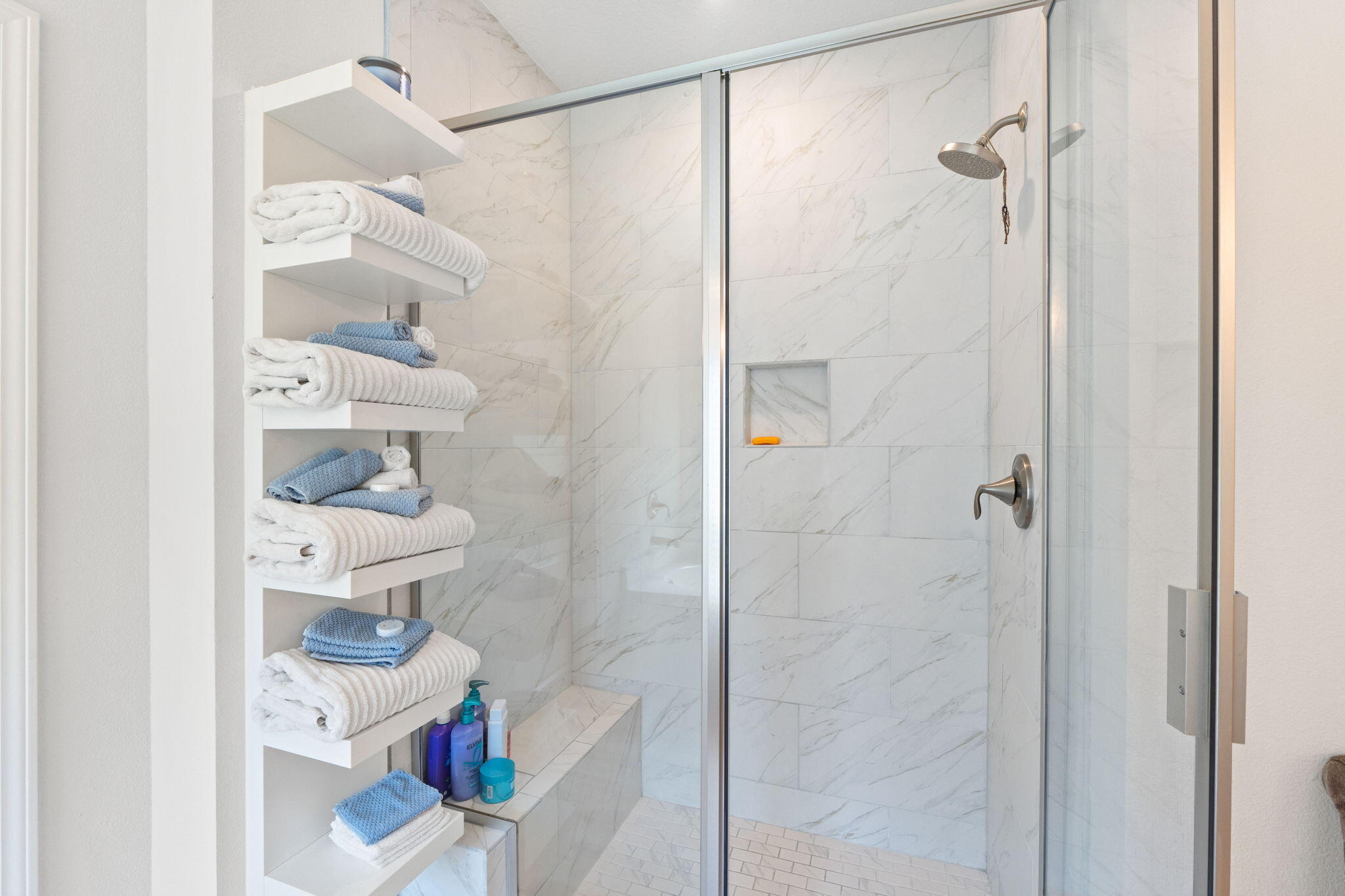 44 Secluded Circle Freeport, FL 32439 - Photo 35 of 43 a bathroom with a shower