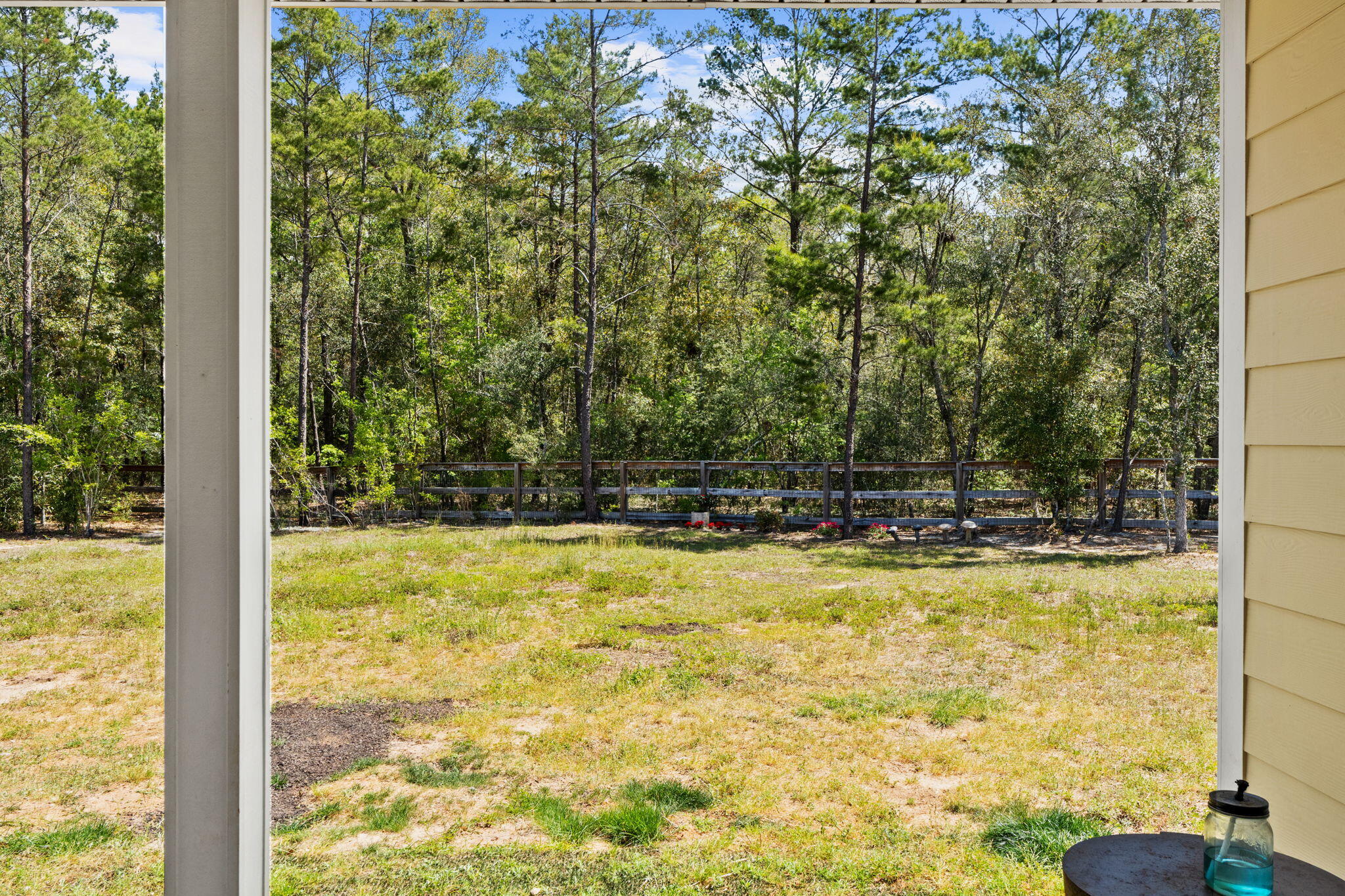 44 Secluded Circle Freeport, FL 32439 - Photo 39 of 43 a view of swimming pool from a window
