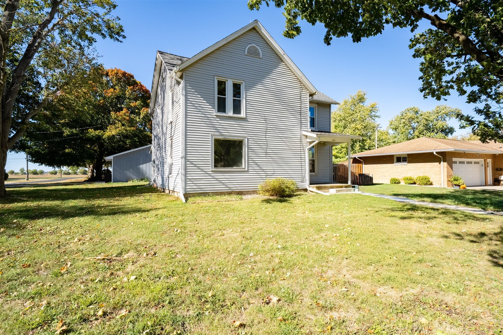 305 South Perry Street Carlock, IL 61725 - Photo 24 of 30 a view of a house with a yard